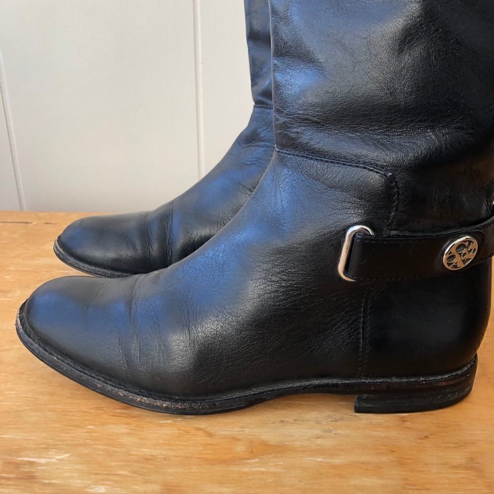 Coach Leather Marina Boots 6B *AS IS - Picture 5 of 10
